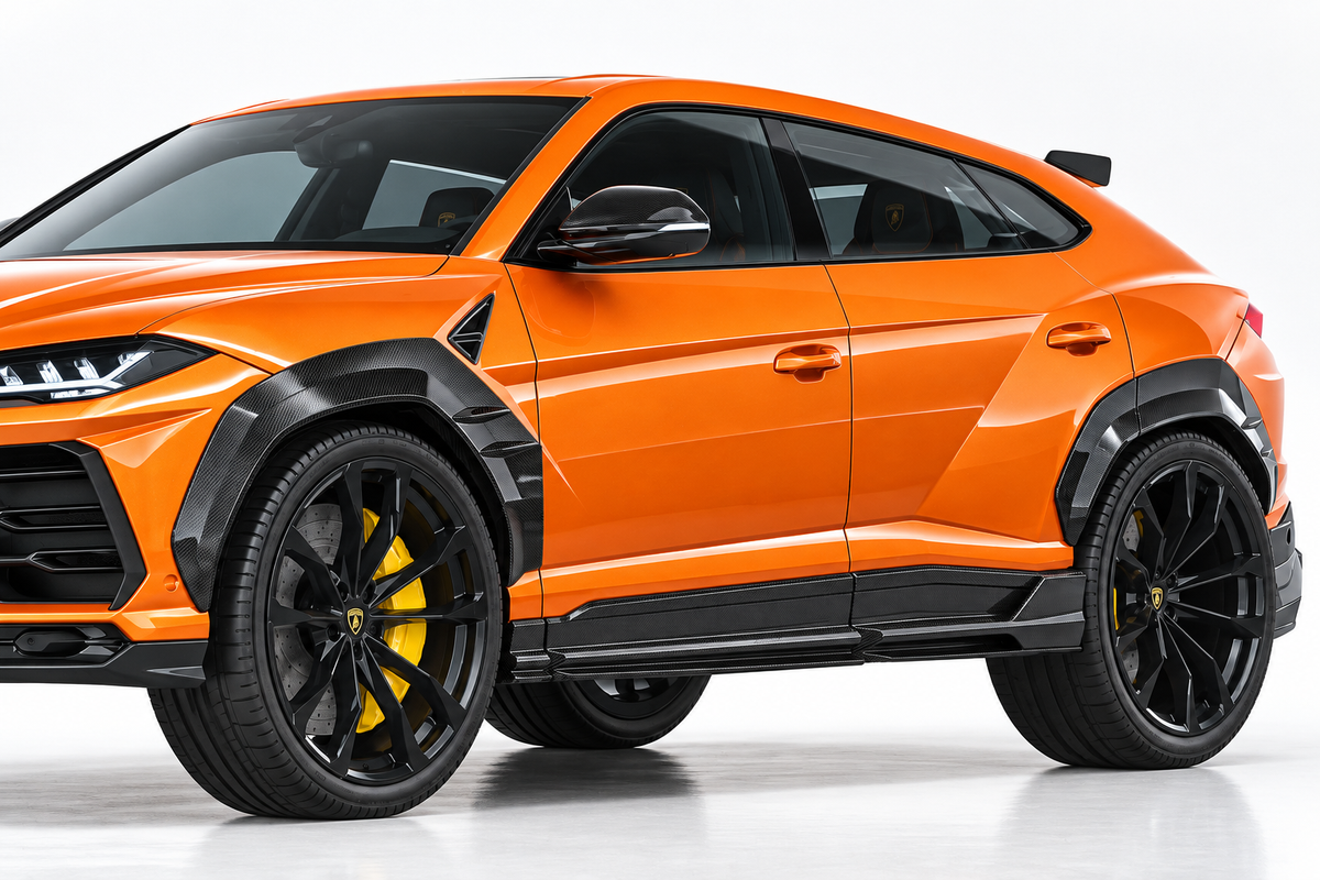 Lamborghini Urus Carbon Fibre Side Skirts