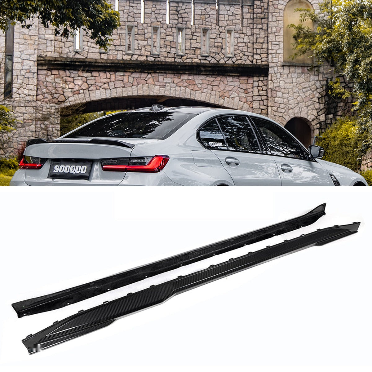 BMW M3 G80 Prepreg Carbon Fibre Side Skirts SOOQOO