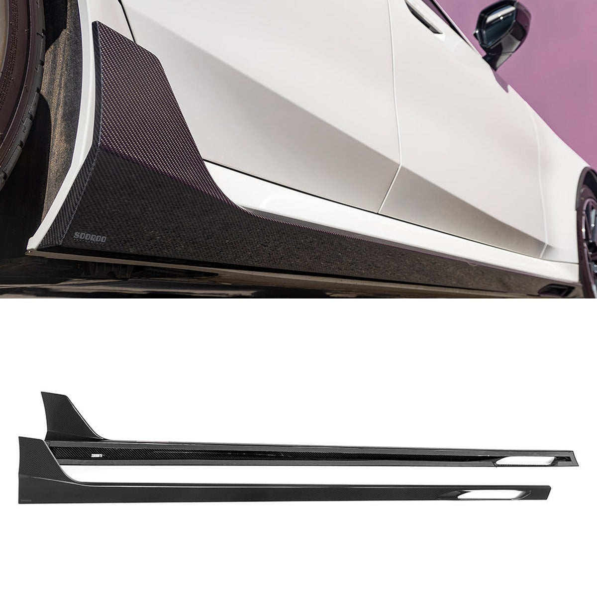 BMW M5 G90 Prepreg Carbon Fibre Side Skirts SOOQOO