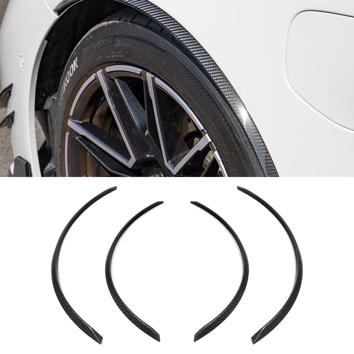 BMW M5 G90 Prepreg Carbon Fibre Wheel Arch Trim SOOQOO