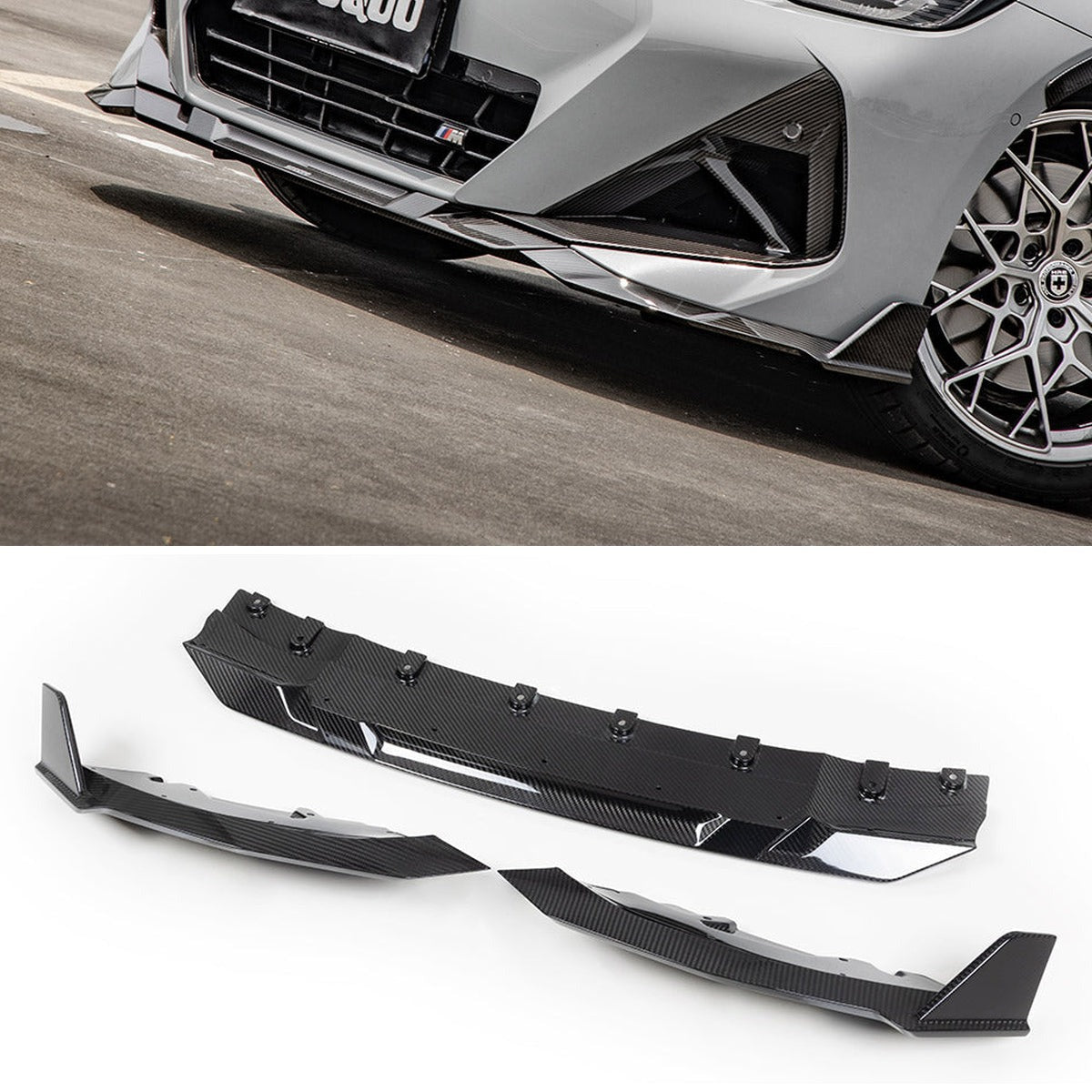 BMW 2 Series G42 Prepreg Carbon Fibre Front Lip SOOQOO