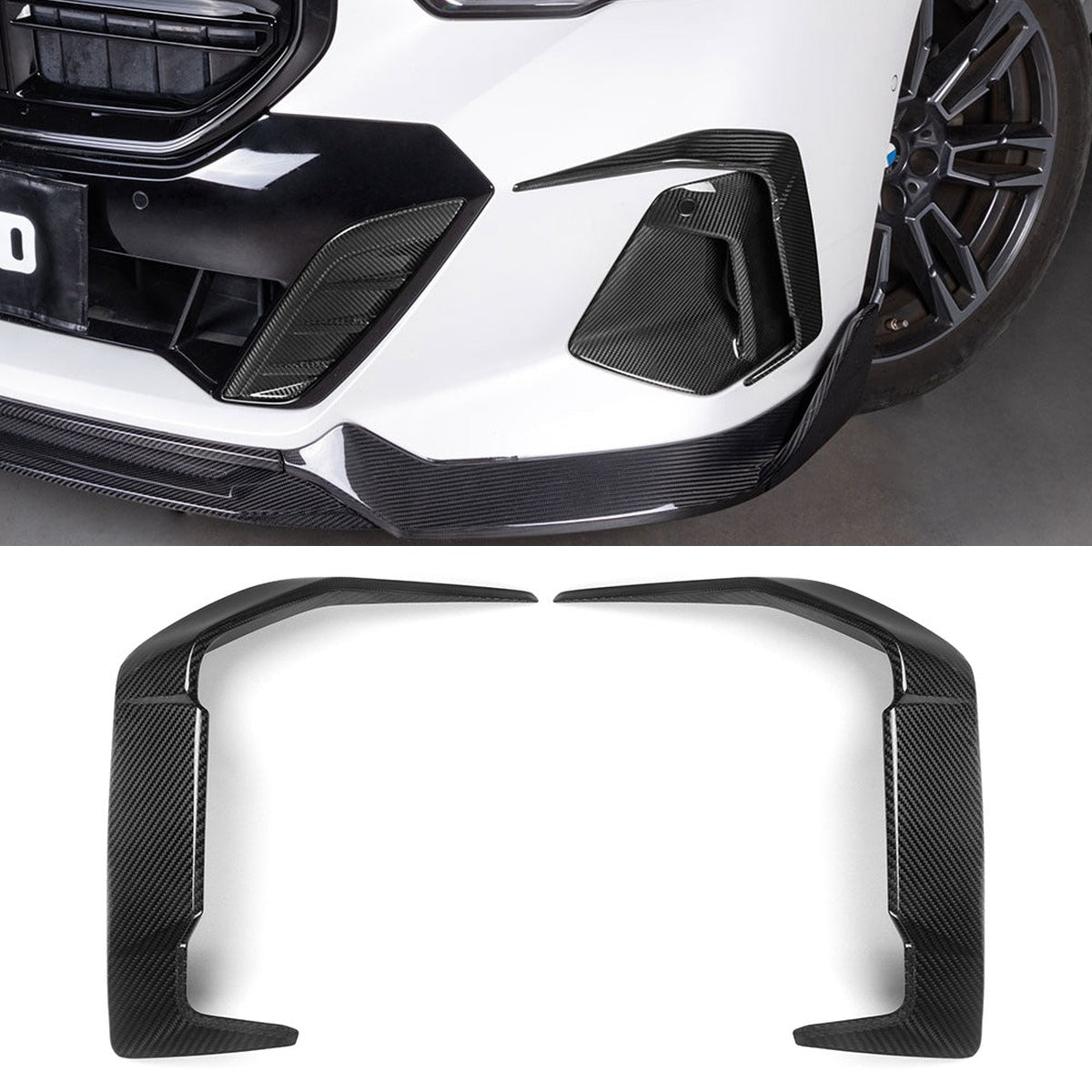BMW 5 Series G60 Prepreg Carbon Fibre Front Bumper Insert SOOQOO