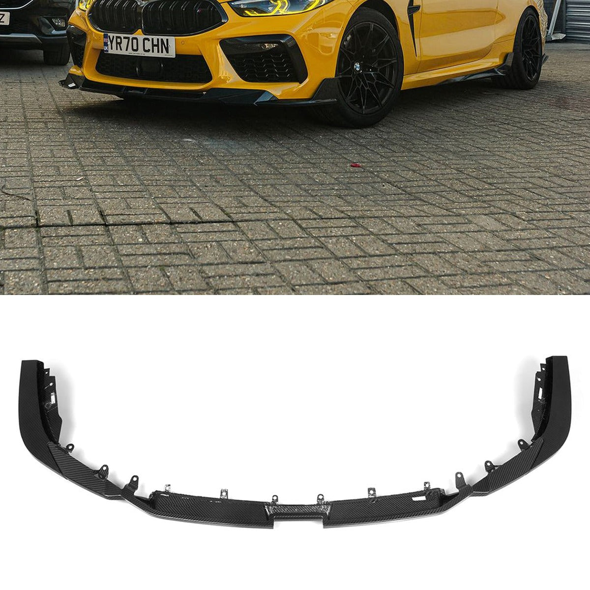 BMW M8 F9x Carbon Fibre Front Lip SOOQOO