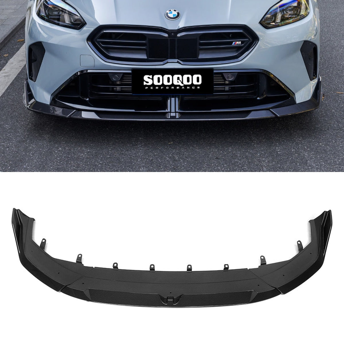 BMW 2 Series F74 Prepreg Carbon Fibre Front Lip SOOQOO