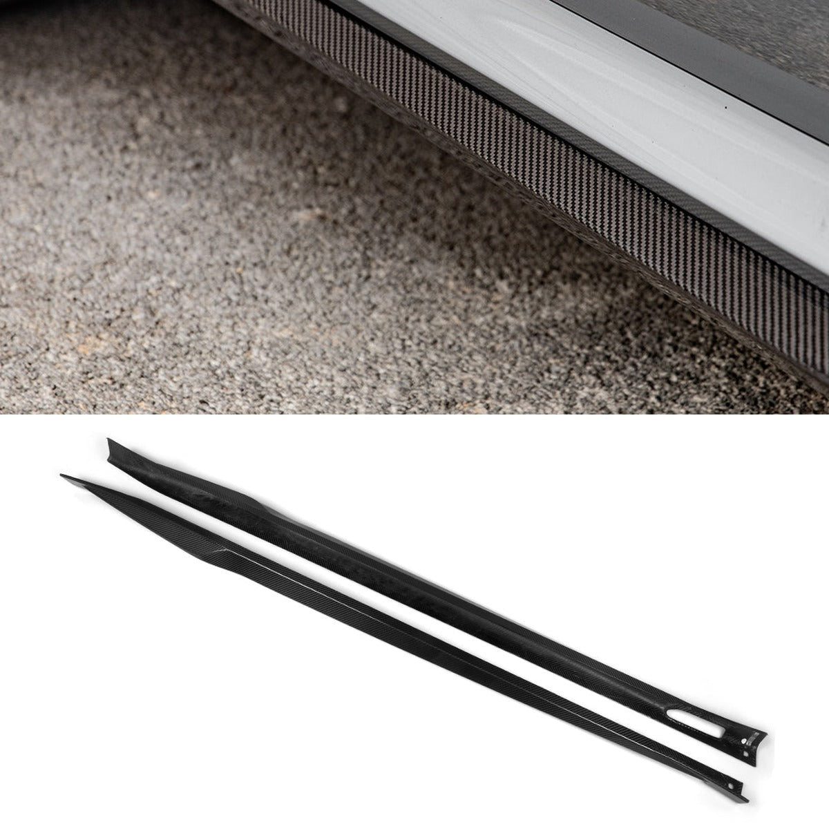 BMW X3M F97 & X4M F98 Prepreg Carbon Fibre Side Skirts SOOQOO