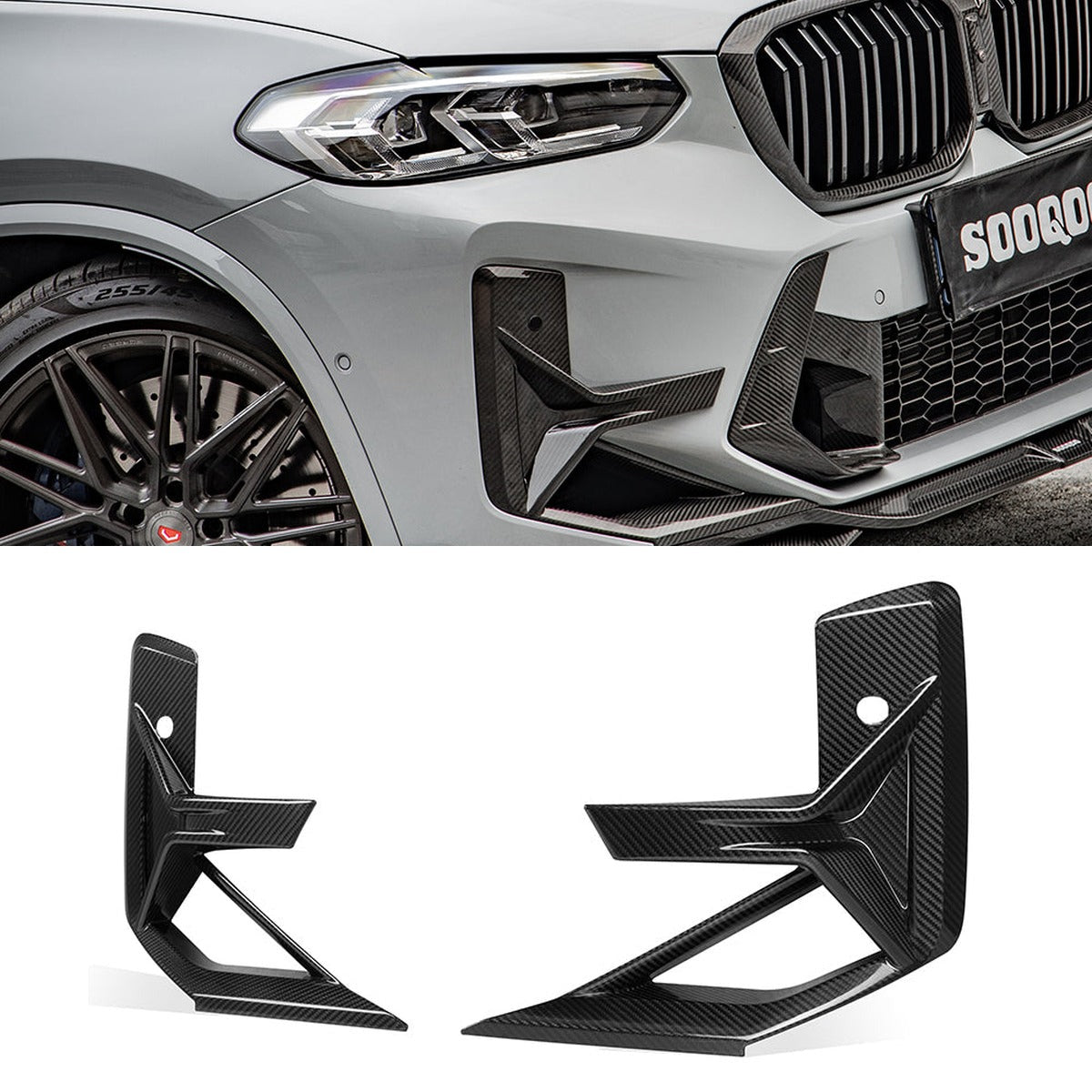 BMW X3M F97 & X4M F98 LCI Carbon Fibre Air Inlets SOOQOO