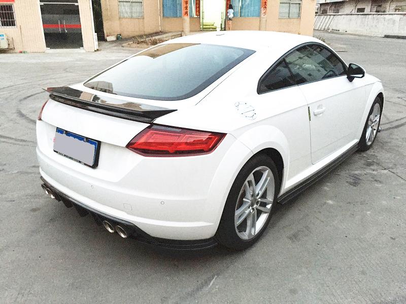 Audi TT 8S (MK3) Carbon Fiber Rear Spoiler Wing image 4