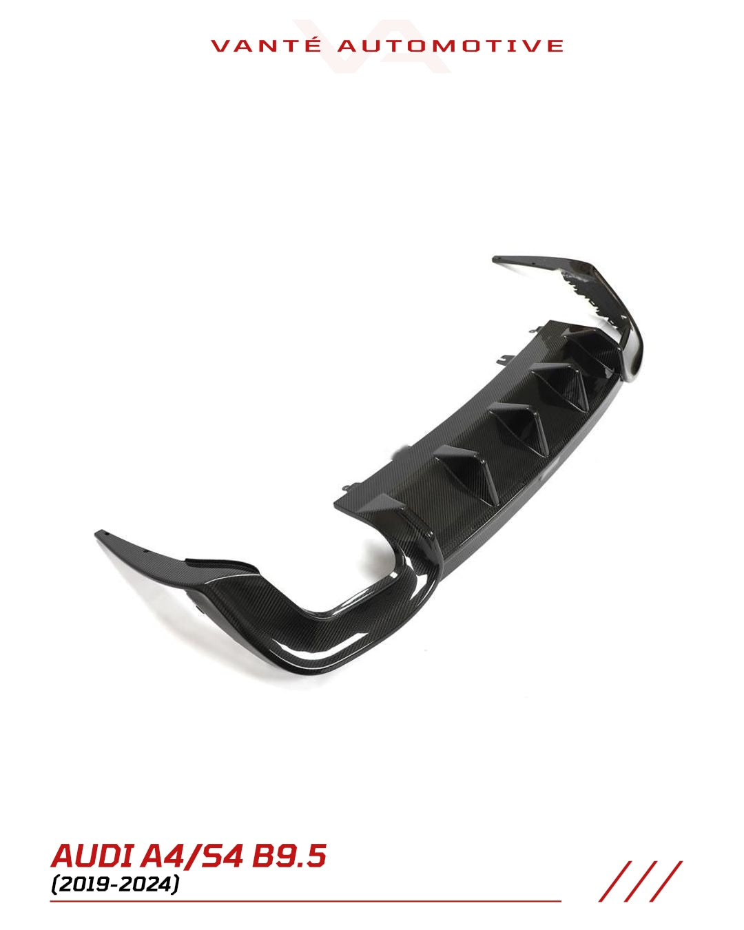 Audi A4 S-Line / S4 B9.5 Carbon Fibre Rear Diffuser