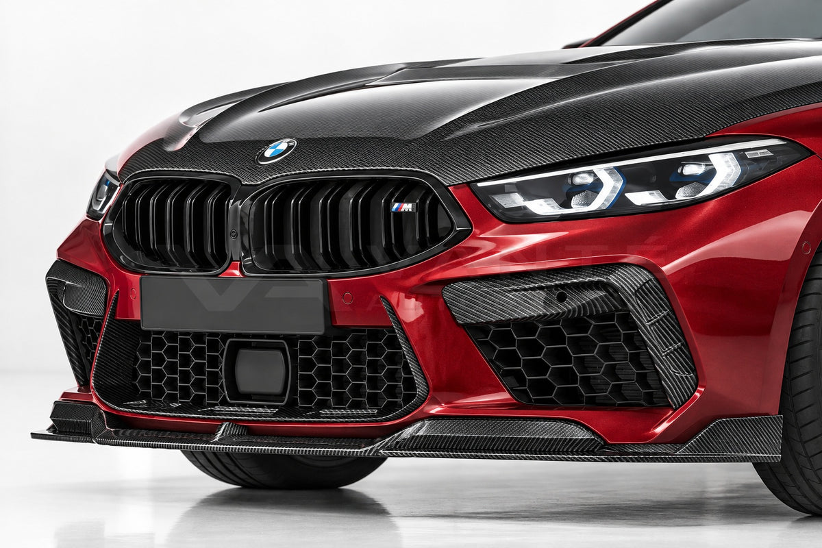 BMW M8 F91/F92/F93 Carbon Fibre Front Lip – image 2