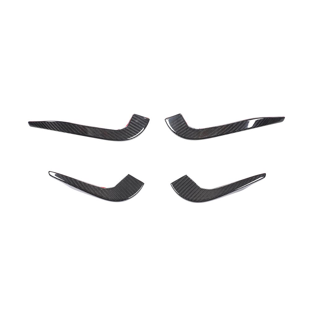 Audi RS3 8V.5 Carbon Fiber Front Bumper Canards image 4