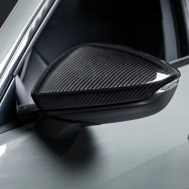 Audi A5/S5/RS5 B10 2025+ Carbon Fiber Mirror Caps/Shells/Covers