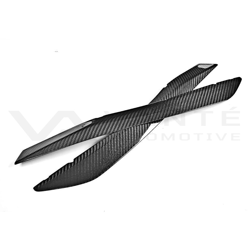 Ceja de Faro de Fibra de Carbono Seca para Audi A5 S5 RS5 B9 y B9.5