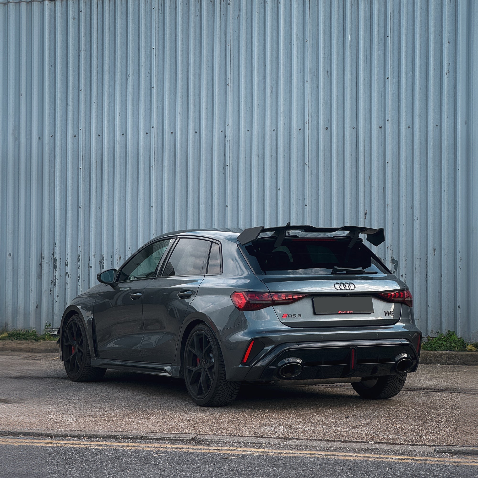 Audi A3/S3/RS3 8Y Rear Wing Spoiler Carbon Fibre image 4