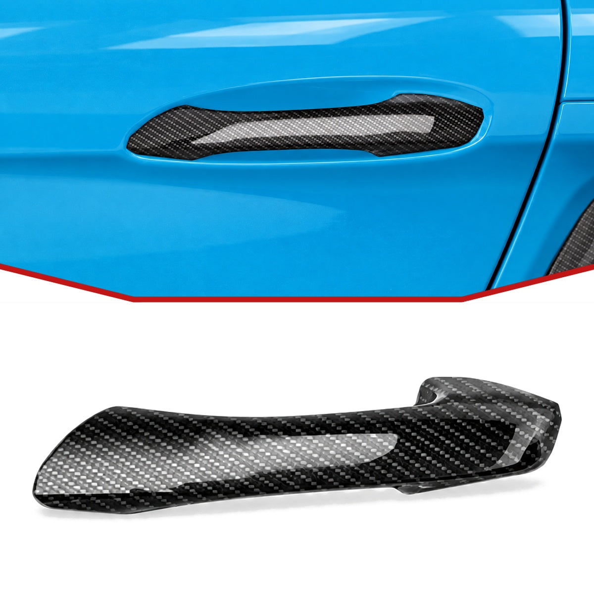 Porsche 718 Boxster/Cayman 982 Carbon Fibre Door Handles