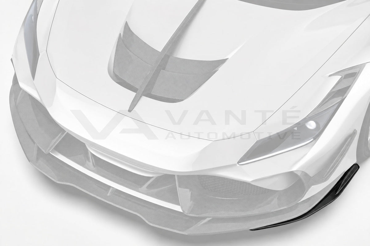 Included in the kit: Front Corner Splitter