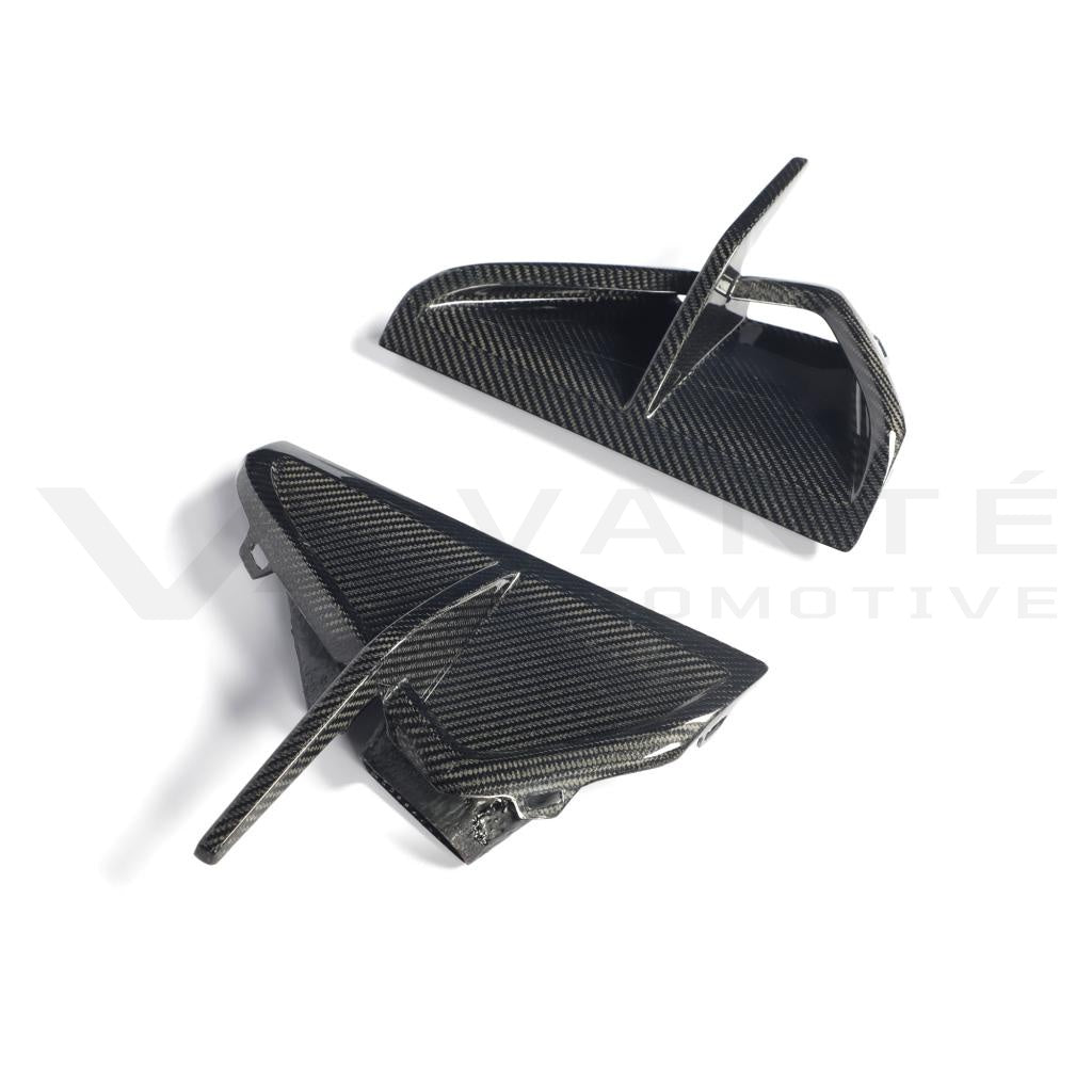 Audi RS3 8Y.5 Front Vent Canards/Wings GT Style Replacement