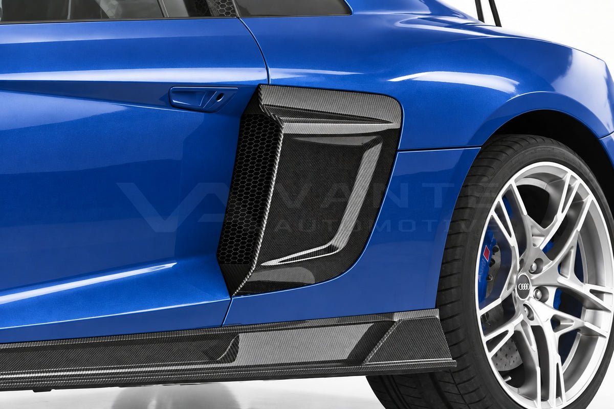 Audi R8 Mk2.5 Carbon Fibre Side Blades – image 4