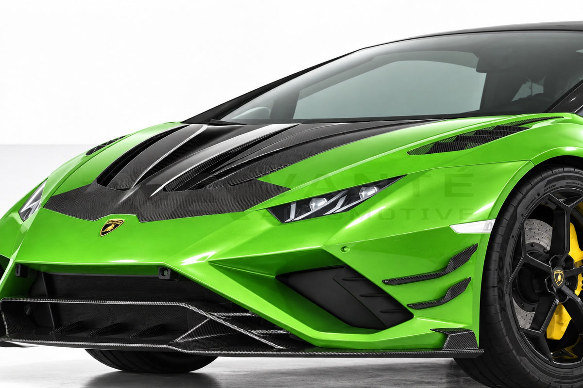 Lamborghini Huracan Evo Carbon Fibre Front Bonnet Hood V1 – image 3