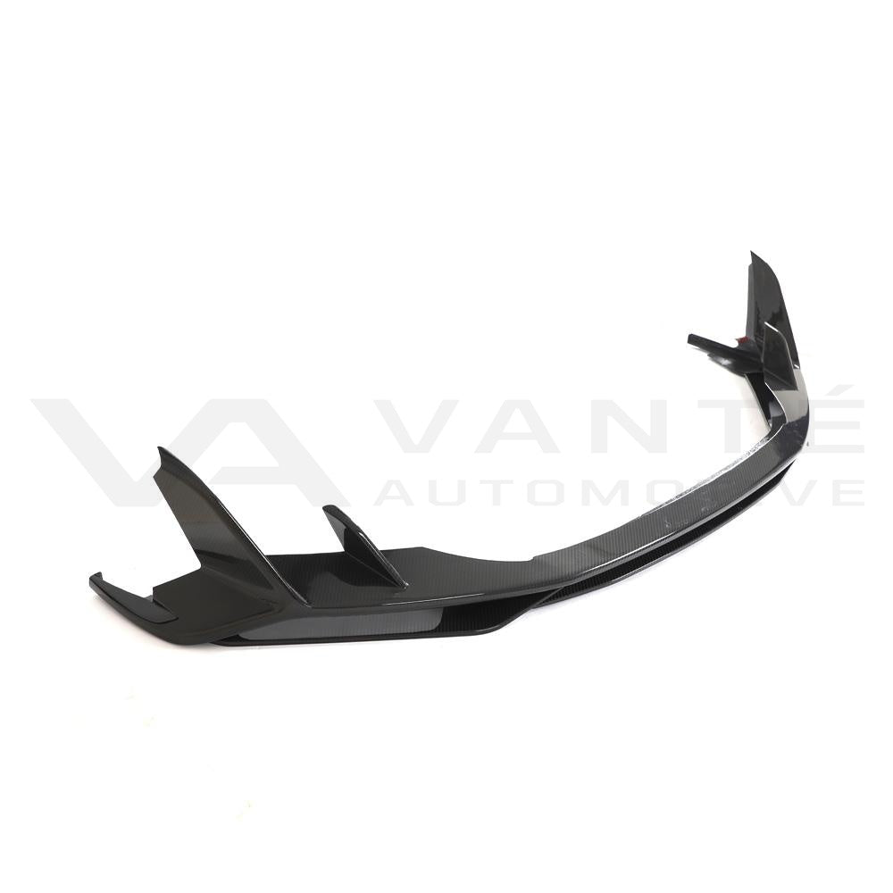 Audi R8 4S FL Carbon Fiber Front Splitter Lip V2