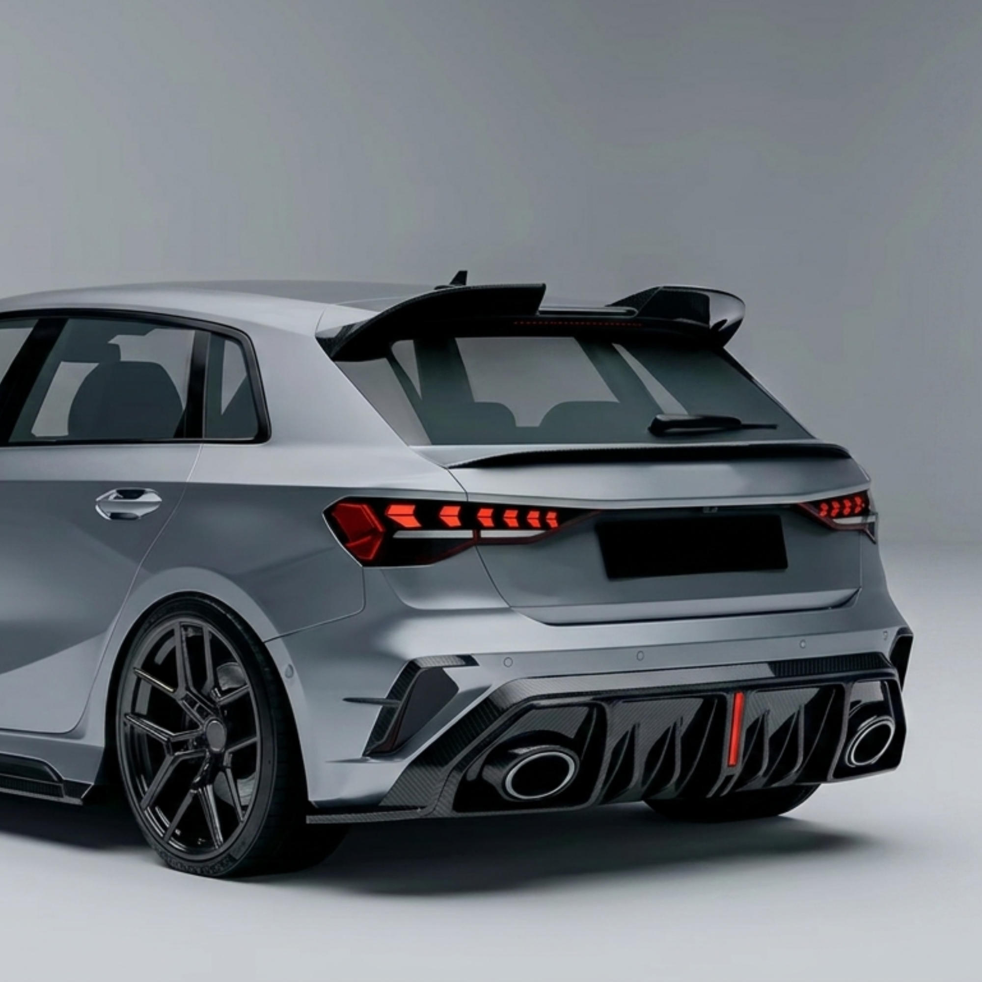 Audi A3/S3/RS3 8Y Carbon Fiber Rear Spoiler Wing
