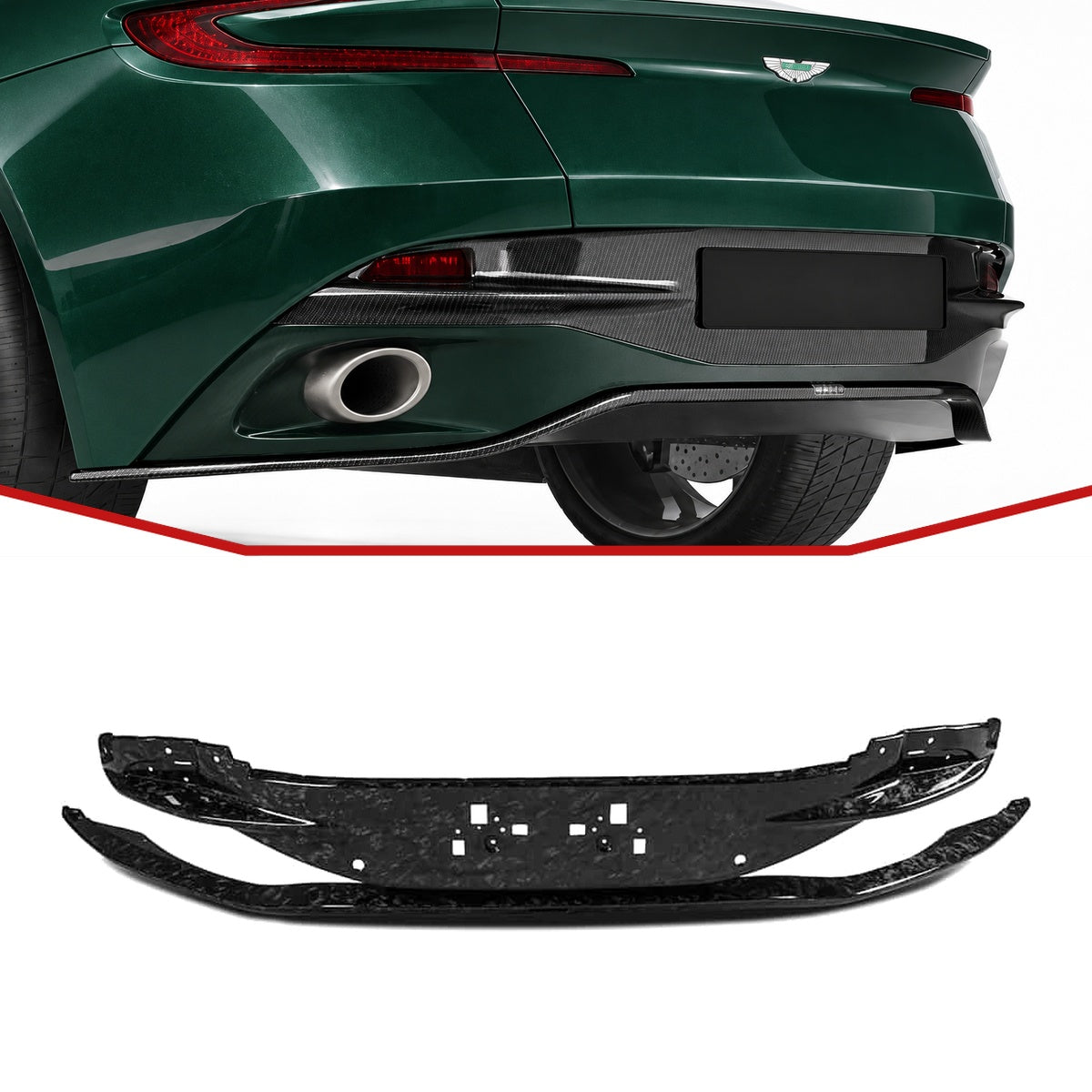 Aston Martin DB11 Carbon Fibre Rear Diffuser