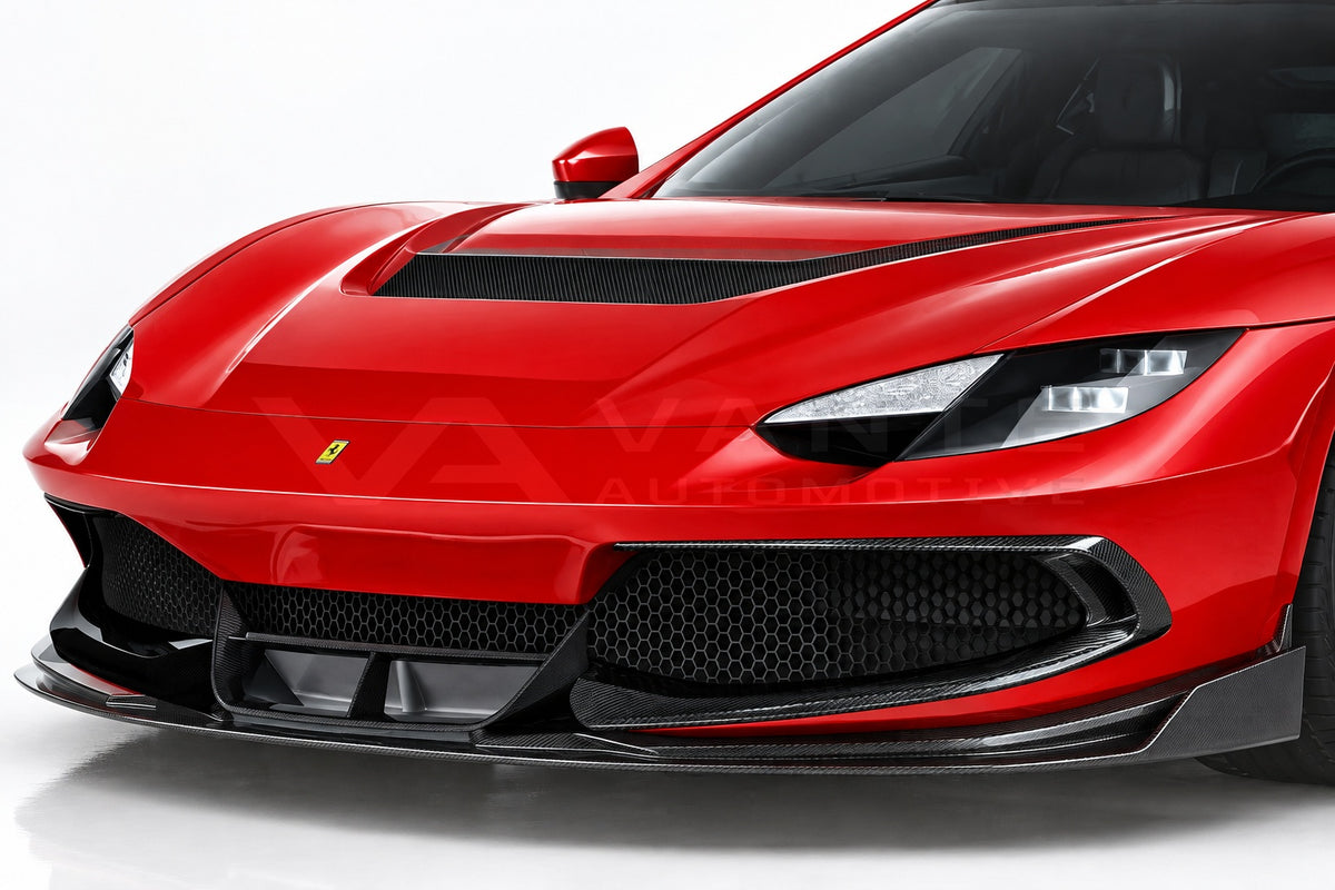 Ferrari 296 GTB/GTS Carbon Fibre Front Canards – image 2