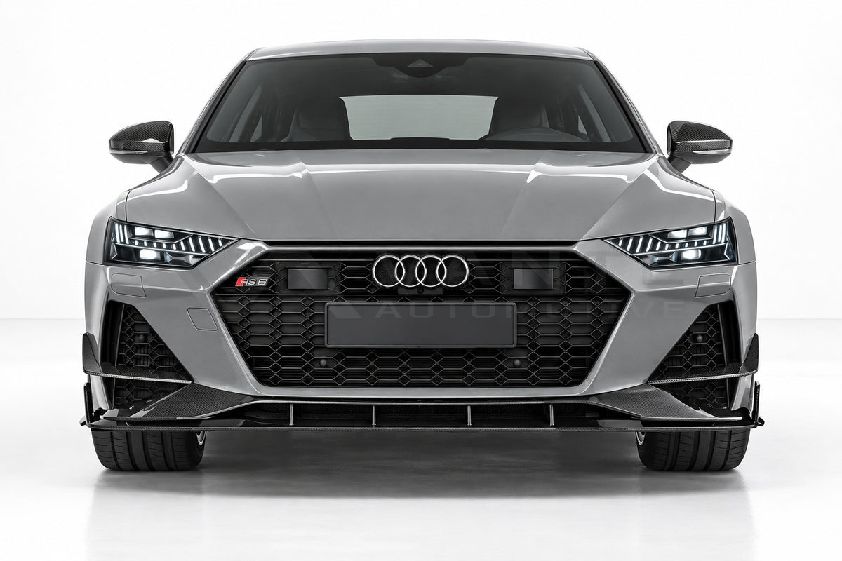 Audi RS6/RS7 C8 Carbon Fibre Front Splitter V3 – image 3
