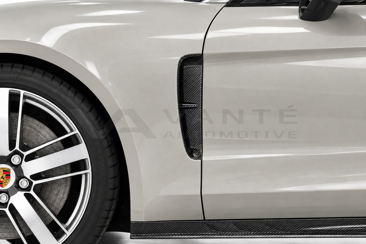 Porsche Panamera 971.2 Carbon Fibre Fender Trims – image 2