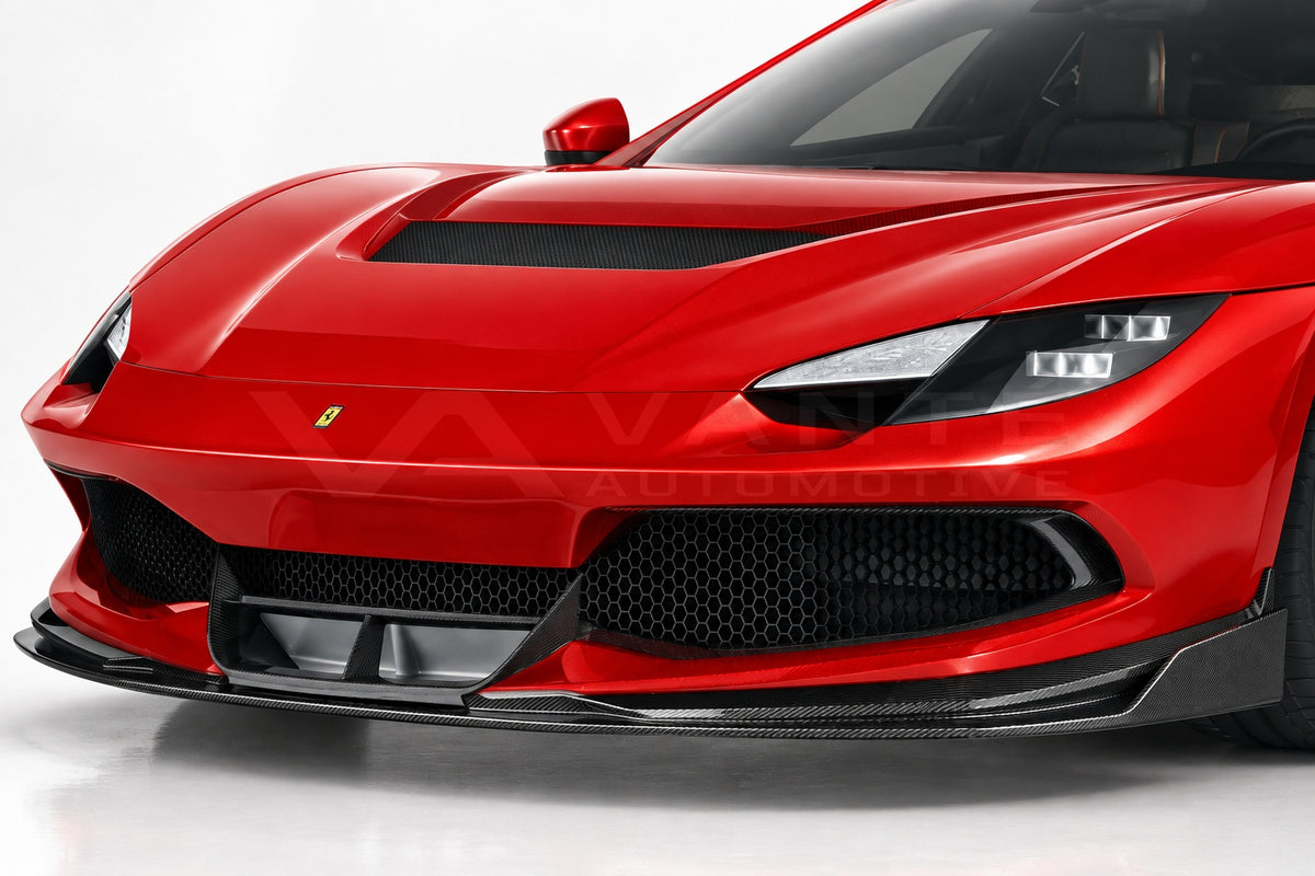 Ferrari 296 GTB/GTS Carbon Fibre Front Lip – image 2