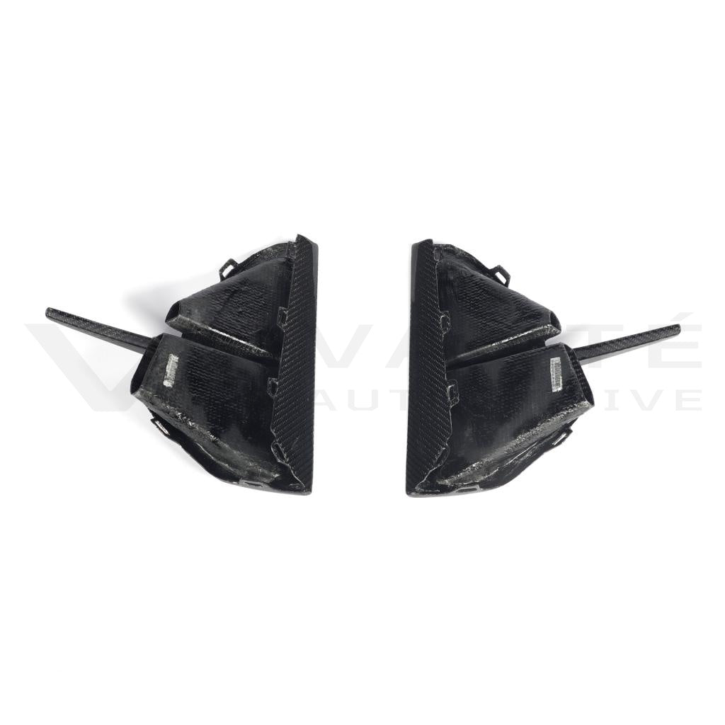 Audi RS3 8Y.5 Front Vent Canards/Wings GT Style Replacement