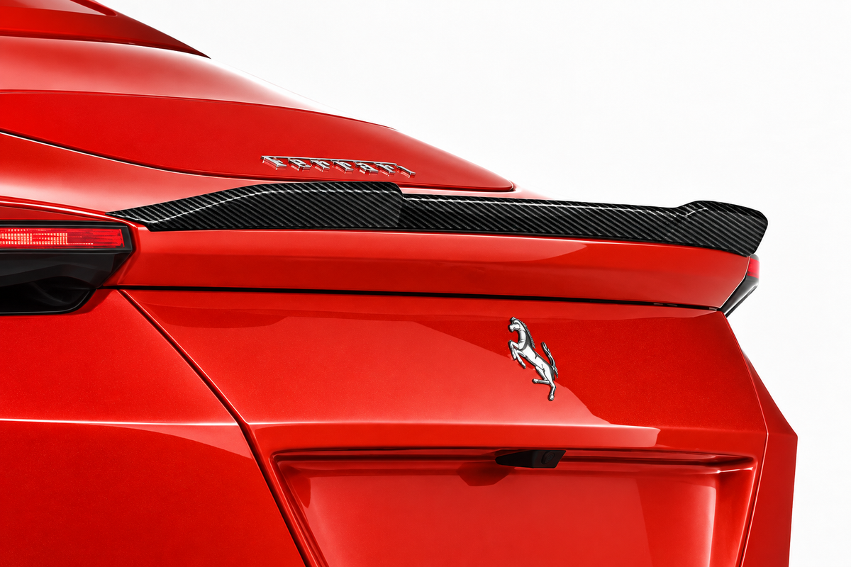 Ferrari Roma Spoiler Posteriore in Carbonio