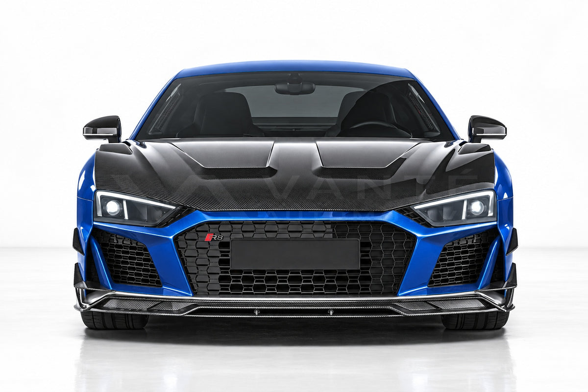 Audi R8 Mk2.5 Prepreg Carbon Fibre Front Lip – image 8