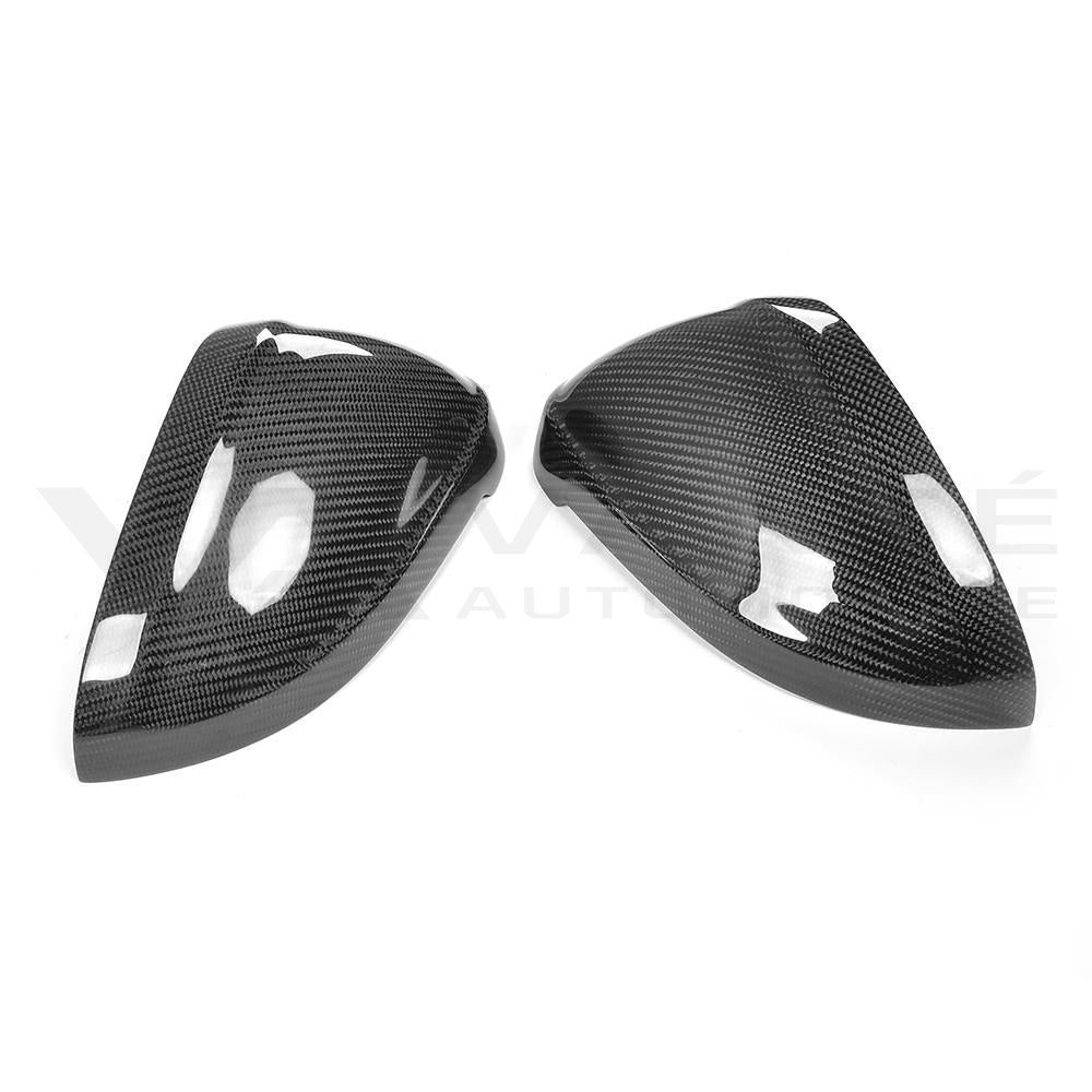 Audi A4/S4/RS4 B9 y B9.5 Cubiertas de Fibra de Carbono para Espejos