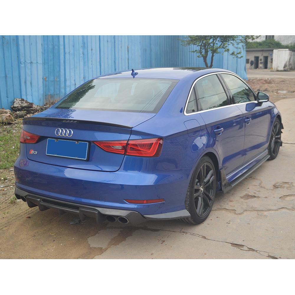 Audi A3/S3 8V Carbon Fiber Rear Diffuser V3 image 2