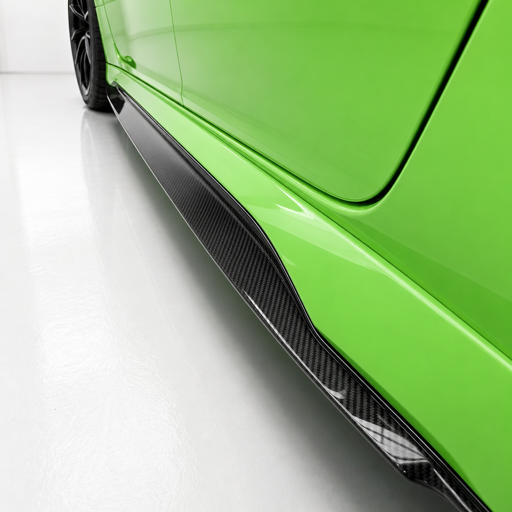 Audi RS3 8Y Minigonne Laterali in Carbonio V2 Sostituzione