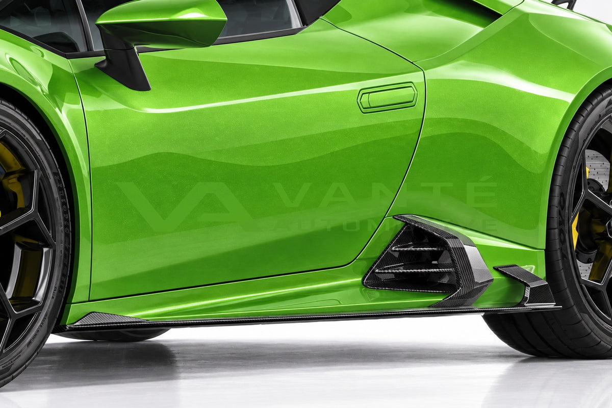 Lamborghini Huracan Evo Carbon Fibre Side Skirts