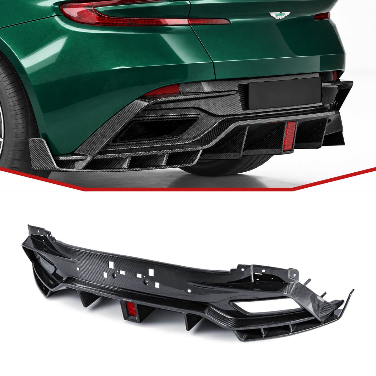 Aston Martin DB11 Carbon Fibre Rear Diffuser