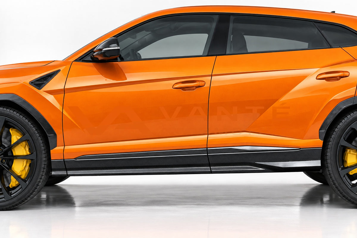 Lamborghini Urus Gen 1 Carbon Fibre Performante Style Side Skirts