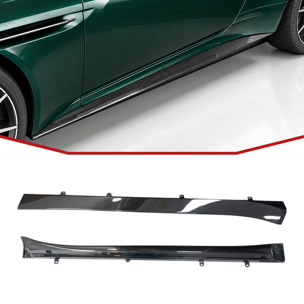 Aston Martin DB11 Gen 1 Carbon Fibre Side Skirts