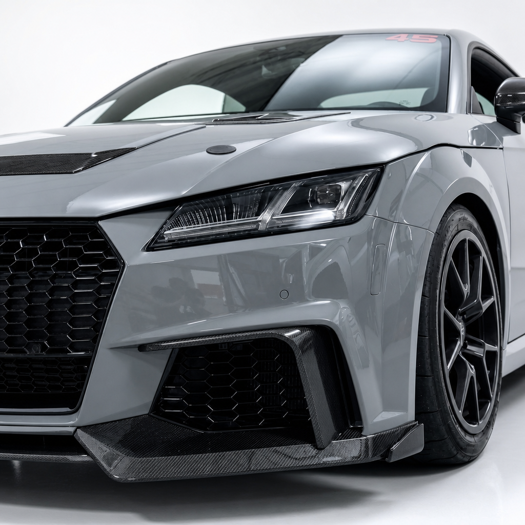 Audi TTRS 8S (MK3) Splitter Anteriore in Fibra di Carbonio