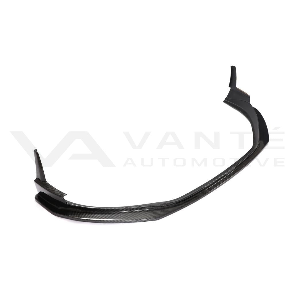 Porsche 718 Boxster Cayman 982 Dry Carbon Fibre Front Bumper Lip Spoiler