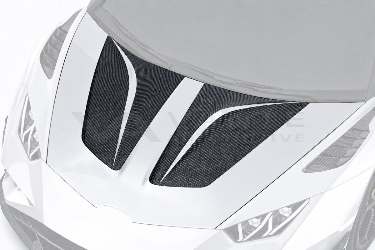 Lamborghini Huracan Evo Carbon Fibre Front Bonnet Hood V1 – image 5