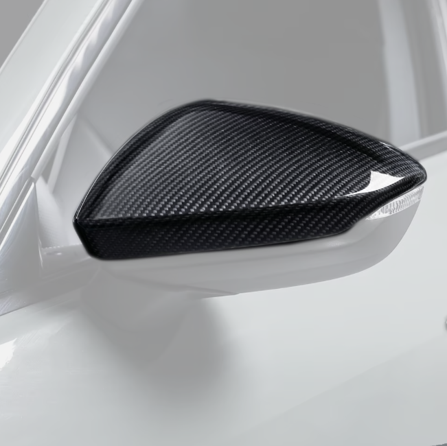Audi A5/S5/RS5 B10 2025+ Carbon Fiber Mirror Caps/Shells/Covers image 2