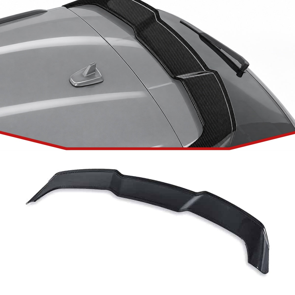 Audi RS6 C8 Carbon Fibre Rear Wing Spoiler V3