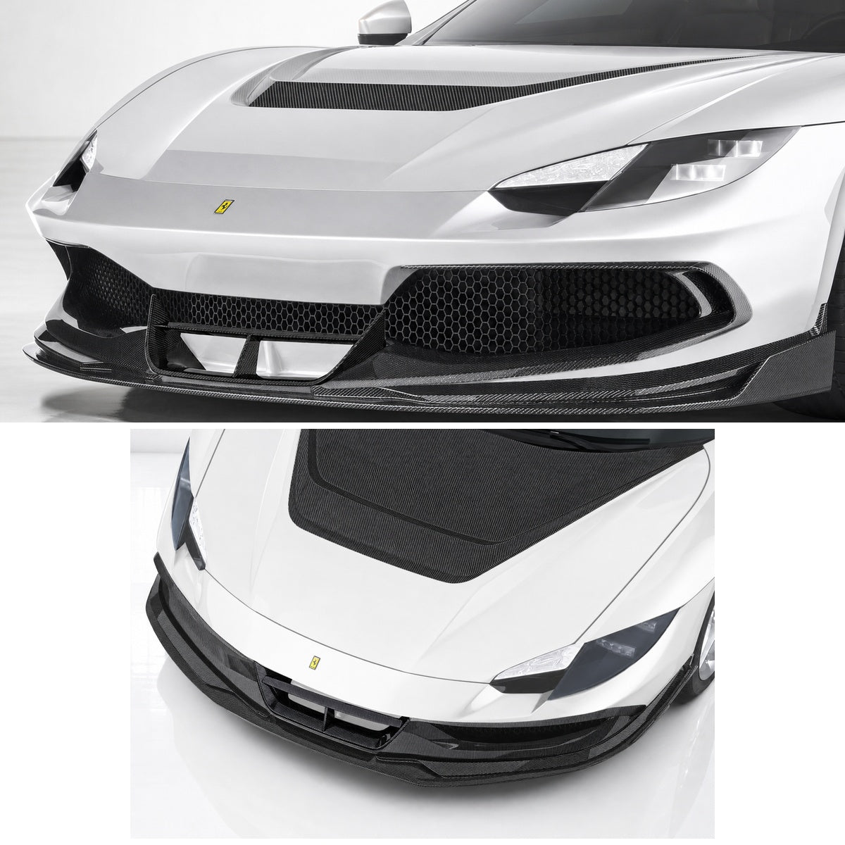 Ferrari 296 GTB/GTS Carbon Fibre Front Vent Trim