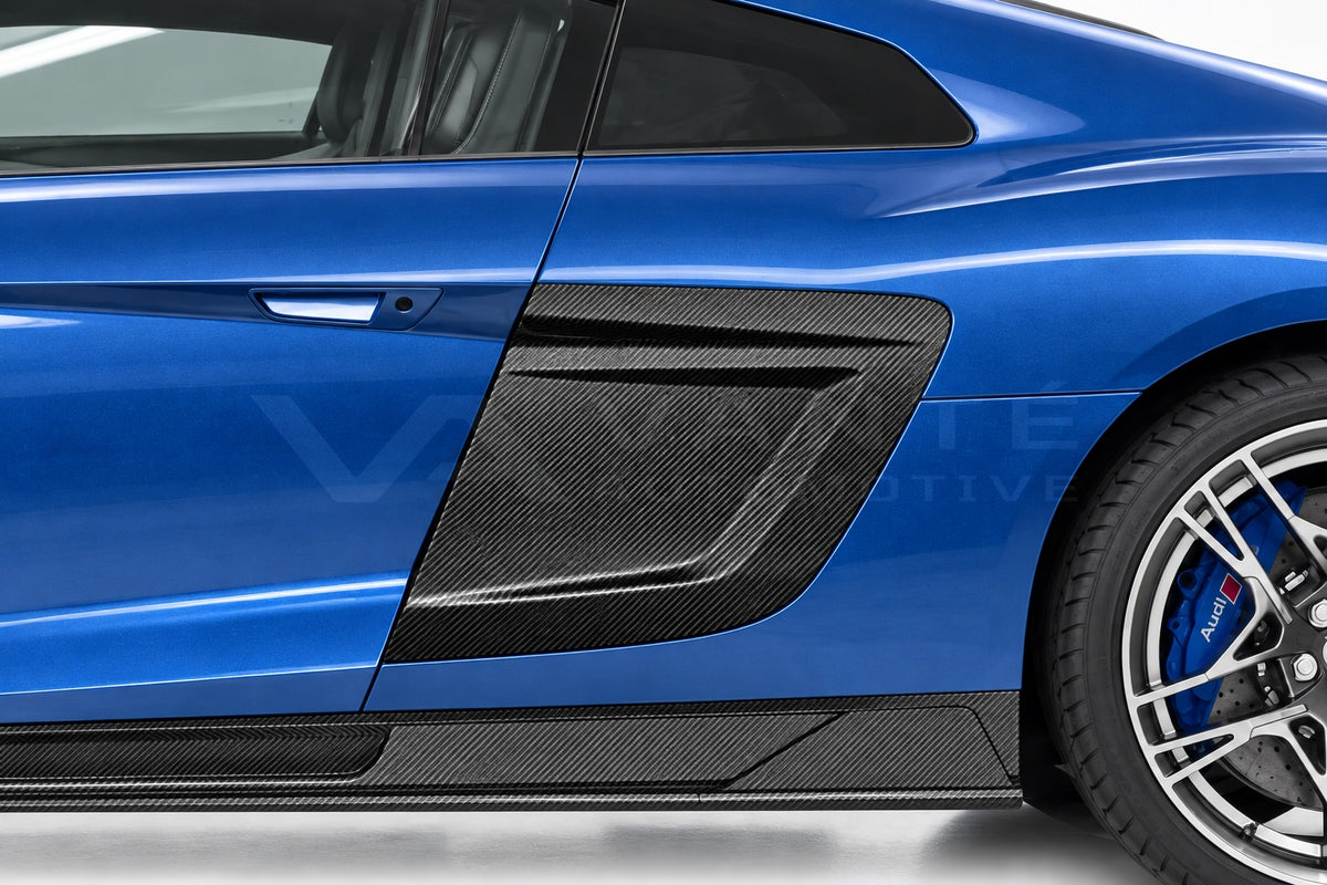 Audi R8 Mk2.5 Carbon Fibre Side Blades – image 3