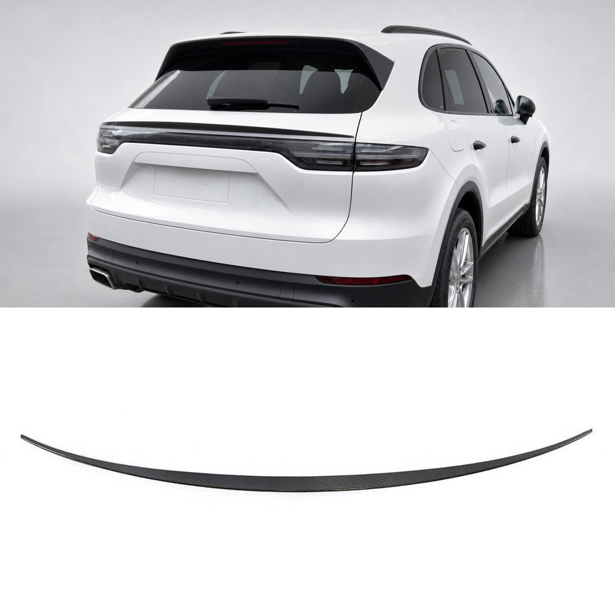 Porsche Cayenne 9YA Carbon Fibre Rear Middle Spoiler