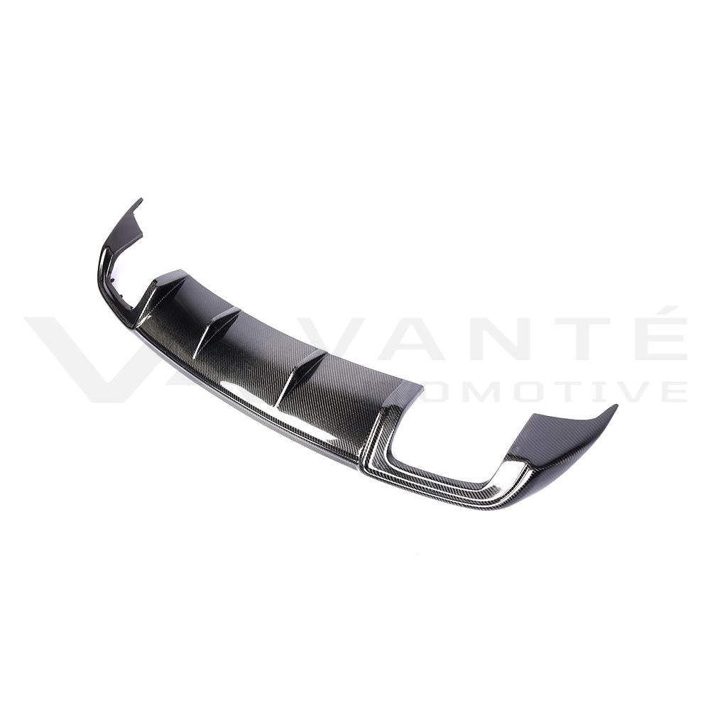 Audi A3 8V.5 Diffusore Posteriore in Carbonio V1