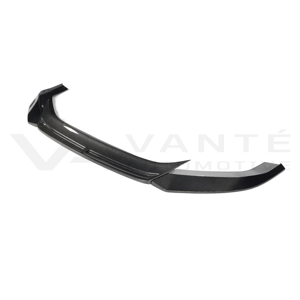 Becquet avant en fibre de carbone pour Audi RS3 8Y.5