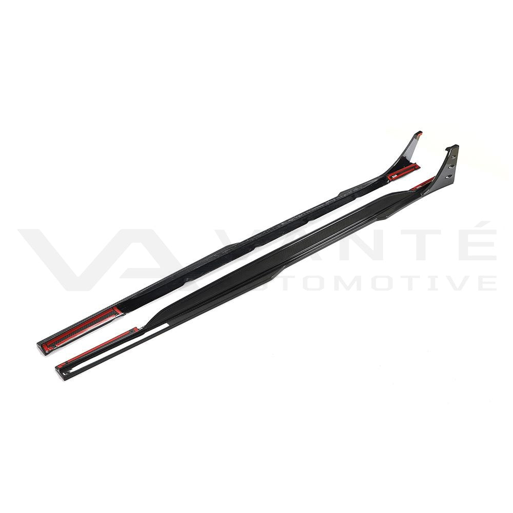 Audi RS6/RS7 C8 Carbon Fiber Side Skirts Lip